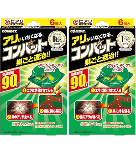 太陽に蟻 Amazon.co.jp: 【2個セット】アリがいなくなる 90日 （6個入) x2